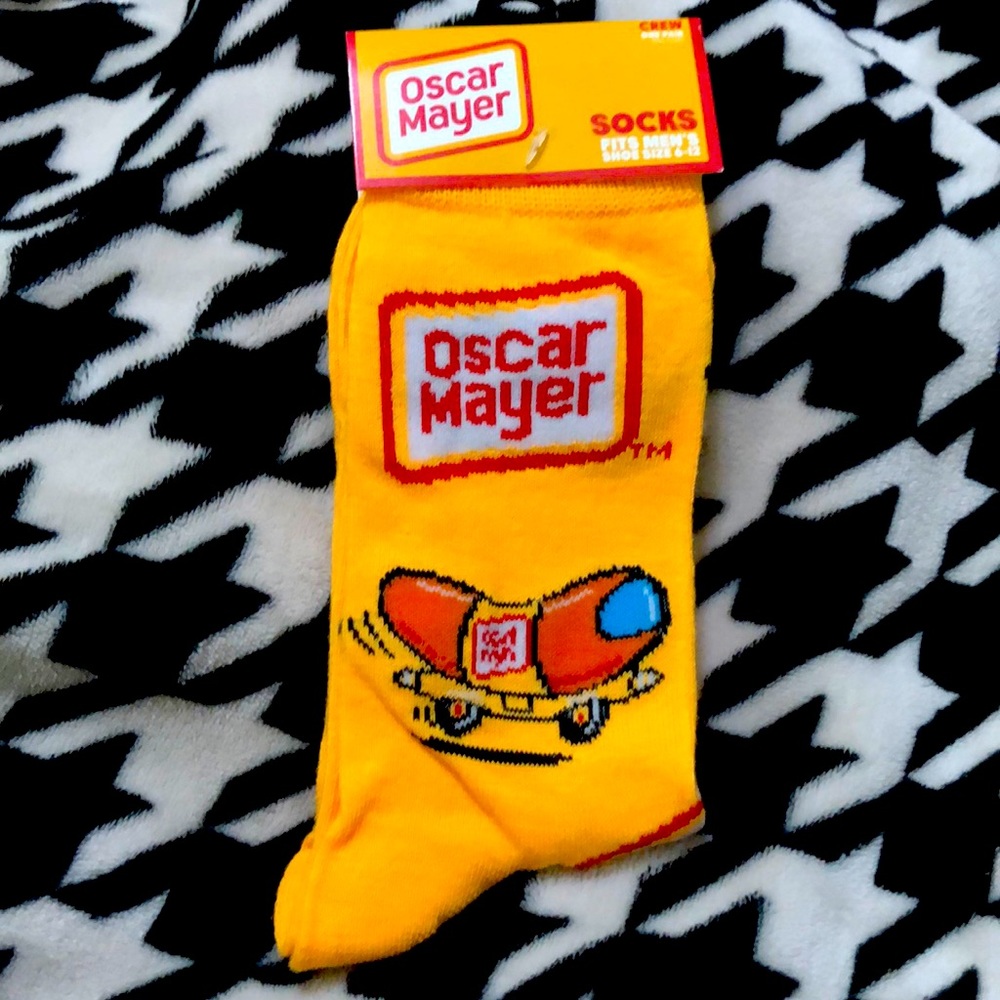 Odd Sox Oscar Mayer Orange Socks